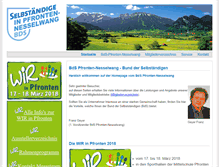 Tablet Screenshot of bds-pfronten.de